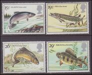 1983 British River Fish unmounted mint.