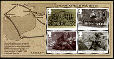 2016 Centenary of the First World War (4th issue) no barcode souvenir sheet unmounted mint.