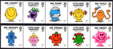 2016 Mr Men and Little Miss unmounted mint.