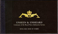 2001 Unseen and Unheard Prestige booklet unmounted mint.
