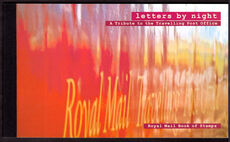 2004 Letters By Night. A tribute to the Travelling Post Office Prestige booklet unmounted mint.