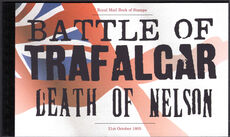 2005 Bicentenary of the Battle of Trafalgar, Death of Nelson Prestige booklet unmounted mint.