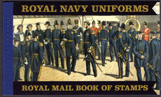 2009 Royal Navy Uniforms Prestige booklet unmounted mint.