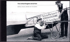 2011 Centenary of First United Kingdom Aerial Post Prestige booklet unmounted mint.