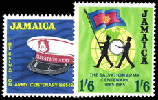 Jamaica 1965 Centenary of Salvation Army unmounted mint.