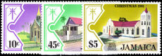 Jamaica 1981 Christmas. Churches (2nd series) unmounted mint.